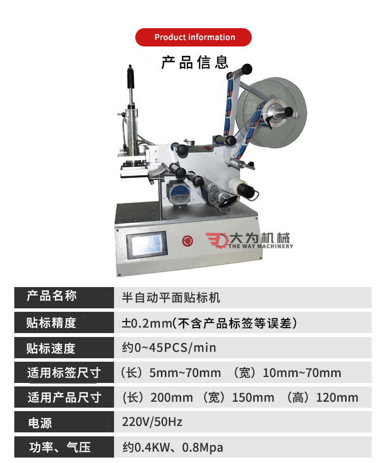 半自動平面貼標機(圖3)
